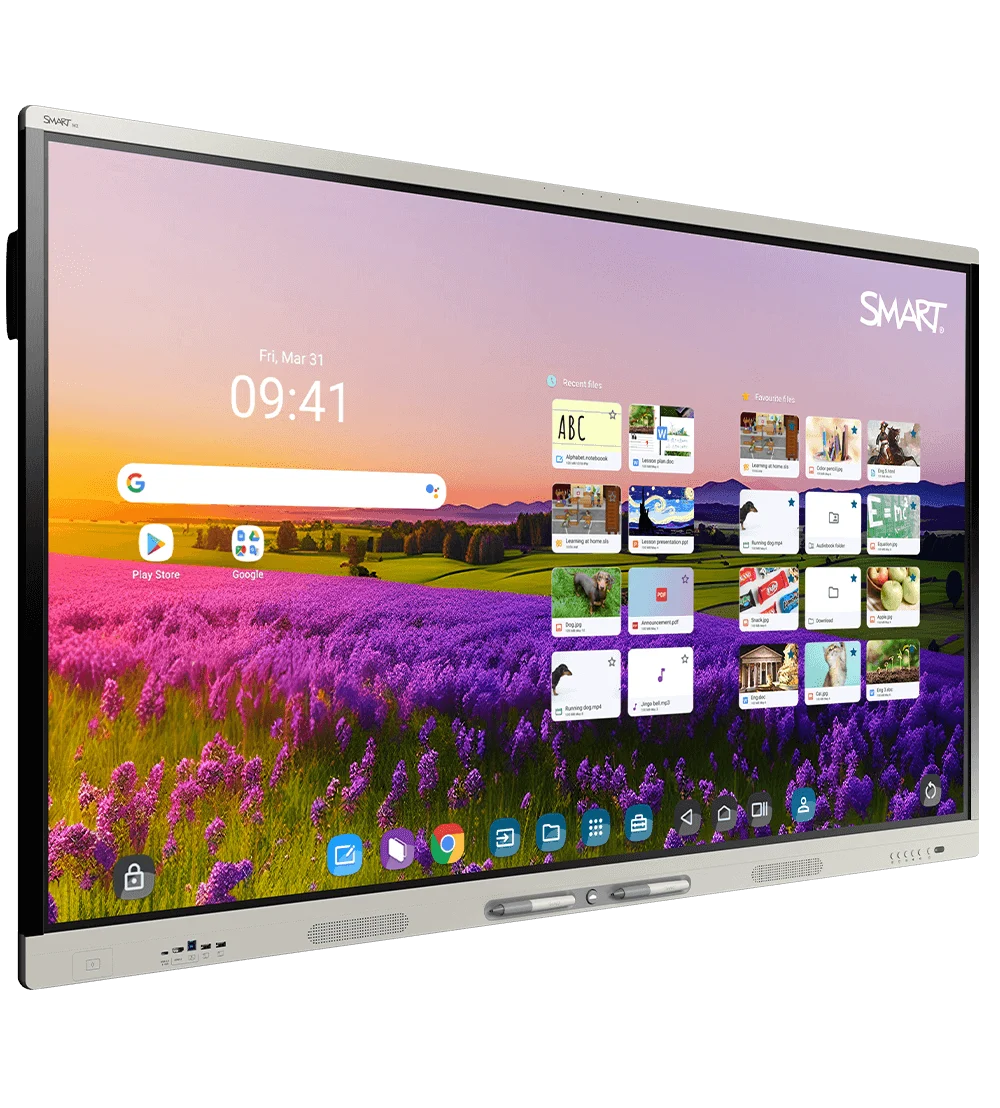 Интерактивная панель SMART Board MX V5 в перспективе.
