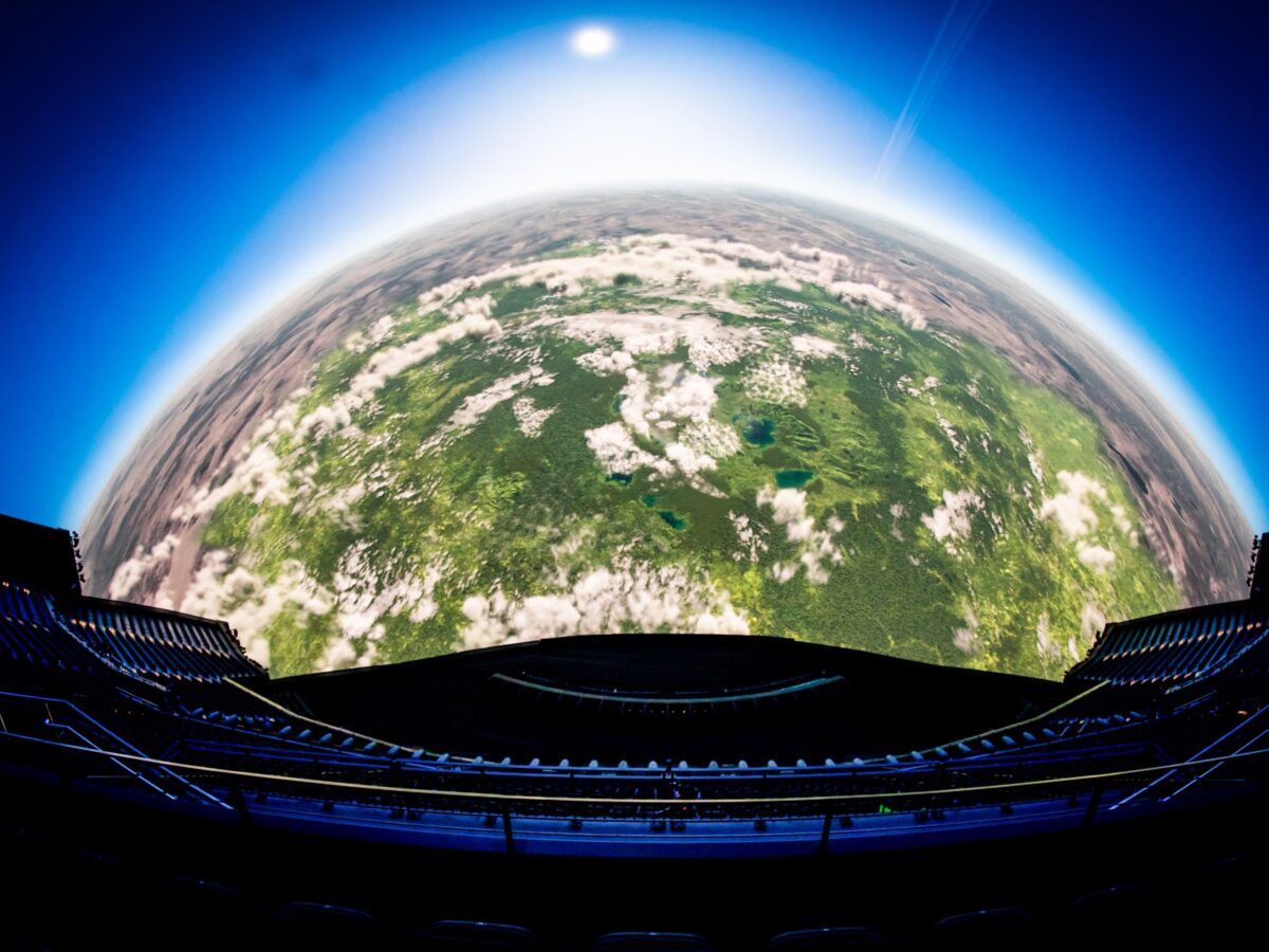 Зрительный зал Sphere. Фото с сайта архитектора Populous.